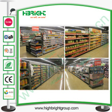 Heavy Duty Supermarkt Metall Display Regal